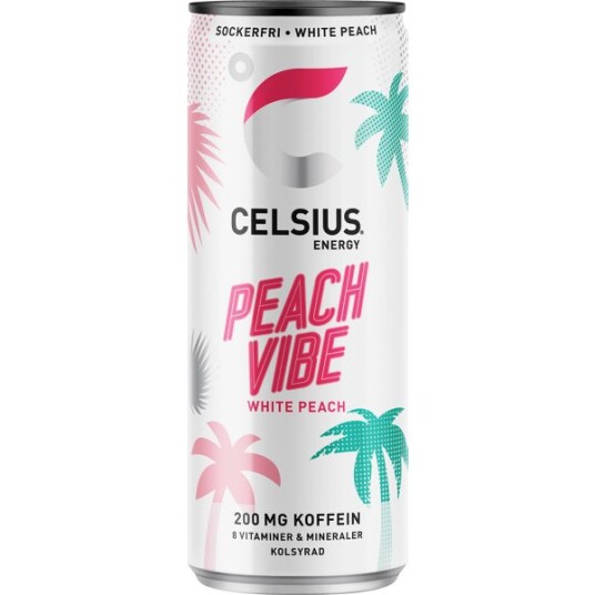 Celsius Peach Vibe 355ml