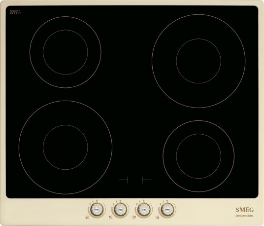 Smeg Colonial 60 cm induksjonstopp SI764POM (krem)