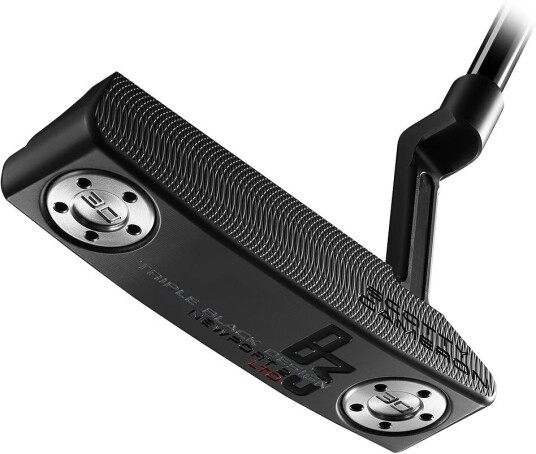 Scotty Cameron B3 Triple Black Newport 2 Limited Putter Venstre 34"