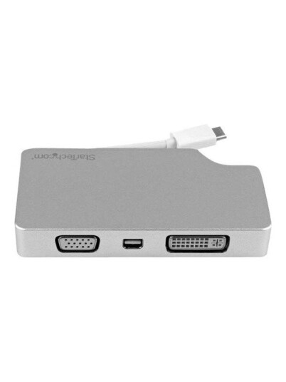 StarTech.com Travel A/V Adapter USB-C to VGA DVI HDMI Mini DisplayPort