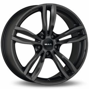 MAK Luft Matt Black 7.5x17 5x120 ET32 B72.6