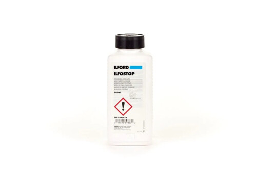 Ilford Ilfostop stop bad 500ml 500 ml Stoppebad konsentrat