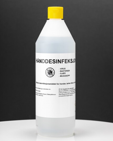 Hånddesinfeksjon 1 liter