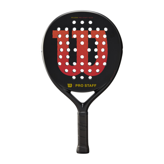 Wilson Pro Staff Team v2 Padel Racket, padelracket One Size RED/BLACK