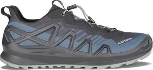 LOWA Men's Merger GORE-TEX Lo 43.5, Blue/Grey