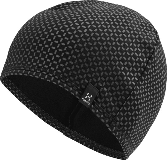 Haglöfs Fanatic Print Beanie S/M, True Black/Magnetite