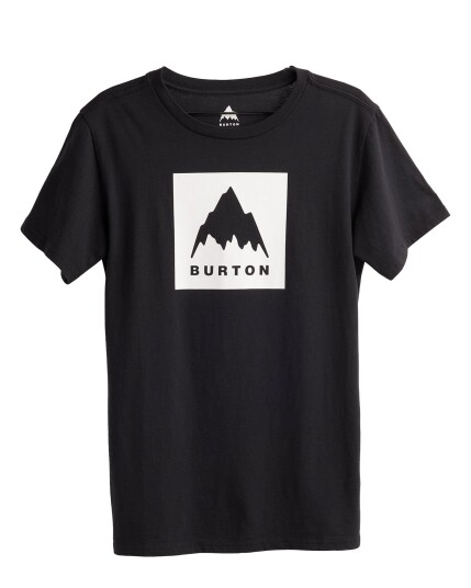 Burton Classic Mountain High S/S T-Shirt JR True Black (Storlek S)