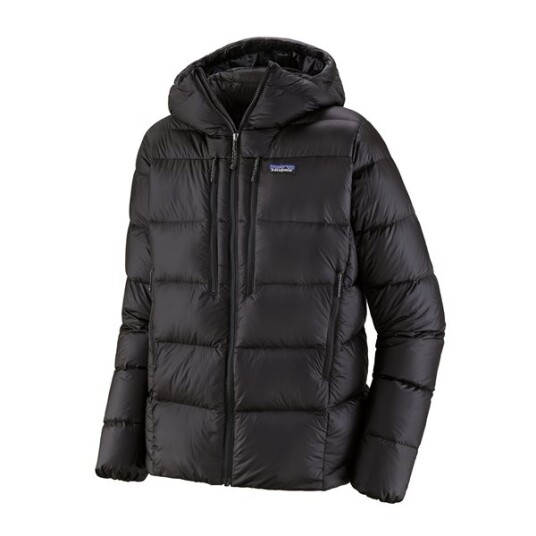 Patagonia M's Fitz Roy Down Hoody Black W/Blac XL