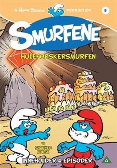 Smurfene 9 Huleforskersmurfen DVD