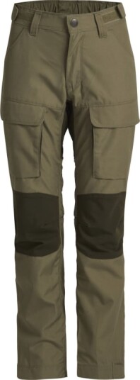 Lundhags Juniors' Fulu Rugged Stretch Hybrid Pant 134, Clover/Forest Green