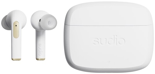 Sudio N2 Pro trådløse in-ear hodetelefoner hvit