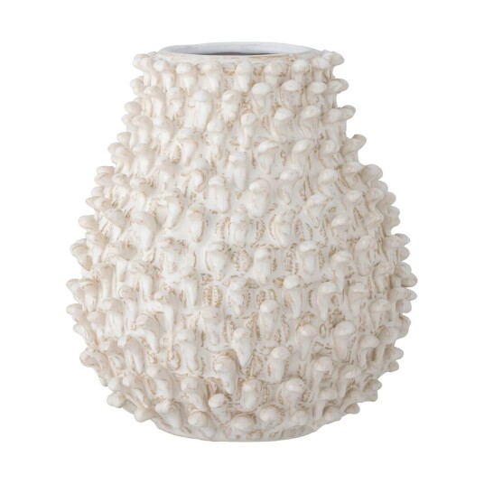 Bloomingville Spikey vase 25,5 cm Hvit 1814330-01-0 1814295-01-0