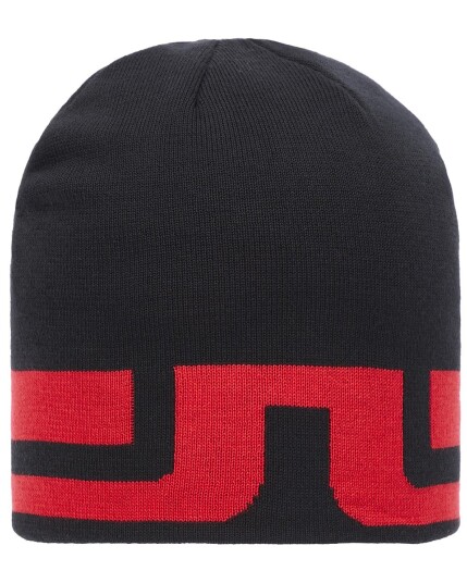 J.Lindeberg New Bridge Stripe Hat Black