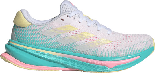 Adidas Women's Supernova Rise Running Shoes FTWR White/Almost Yellow/Flash Aqua 38 2/3, FTWR White/Almost Yellow/Flash Aqua