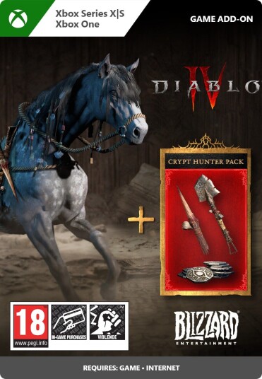 Diablo IV Crypt Hunter Pack (XBOX One, Xbox Series X, Xbox Series S)