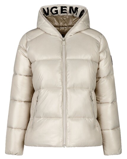 Save The Duck Lois Hooded Jacket D38090 W Rainy Beige (Storlek S)