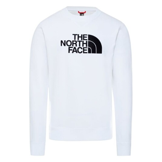 The North Face Men's Drew Peak Crew (2022) Hvit XL Man