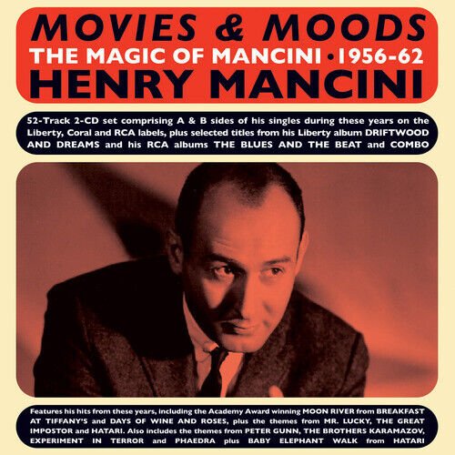 MediaTronixs Henry Mancini : Movies & Moods: The Magic of Mancini 1956-62 CD 2 discs (2021) Pre-Owned