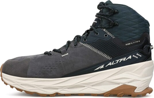 Altra Men's Olympus 5 Hike Mid GoreTex 42, Black/Gray