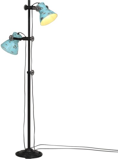  Vegglampe 25 W denimblå 25x25x90/160 cm E27