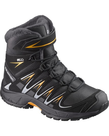 Salomon XA Pro 3D Winter TS CSWP KIDS Black/India Ink (Storlek 30)