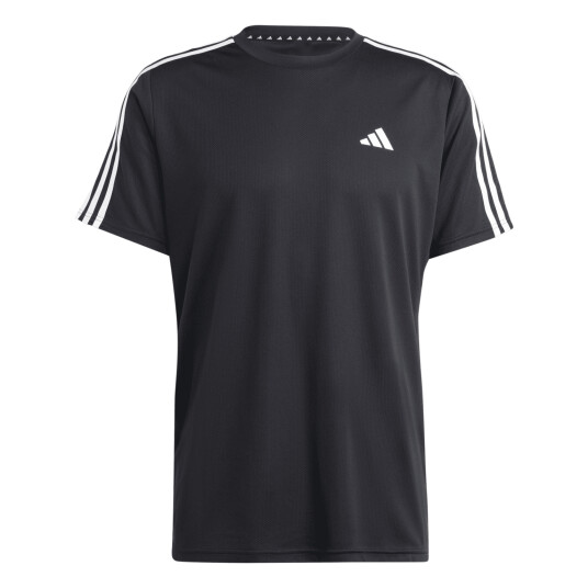 Adidas Train Essentials 3 Stripes Training T shirt t skjorte herre L BLACK/WHITE