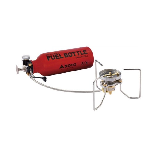 Soto Stormbreaker Multifuelbrenner combo - red bottle