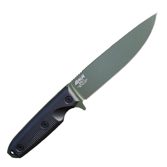 EKA RTG-1 Olive blade/Black G10 handle, kniv