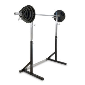 Tri-Grip Vektstangsett 127.5 kg &amp; Stativ, JTC Power