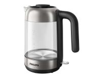 Philips Series 5000 HD9339 - Kjele - 1.7 liter - 2.2 kW - svart / sølv