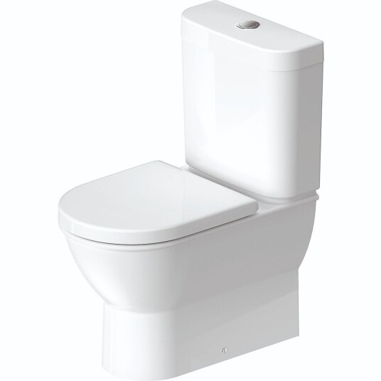 Duravit Darling New Gulvstående toalett 370x630 mm, Hvit med HygieneGlaze