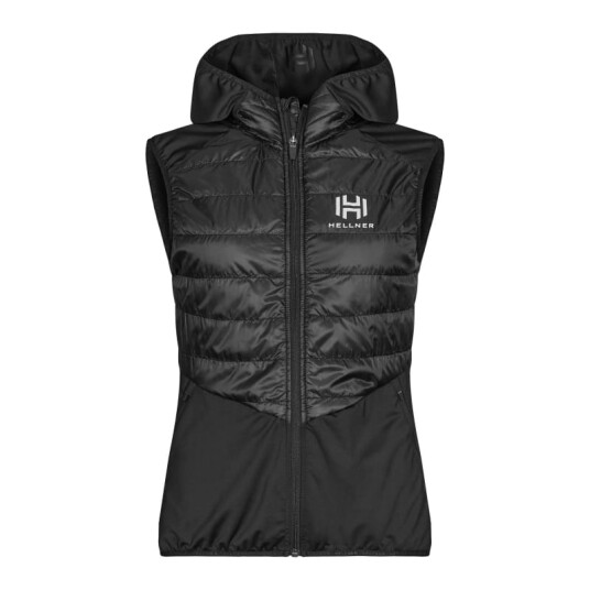 Hellner Women's Nirra Hybrid Vest 2.0 S, Black Beauty