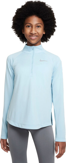 Nike Dri-Fit Running 1/2-Zip Junior Ocean Bliss M (10-12)