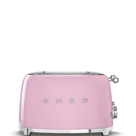 SMEG Brødrister Pastellrosa 4x4 Tsf03pkeu