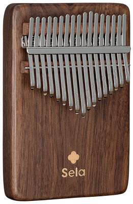 Sela Kalimba 17 Solid Svart Walnut