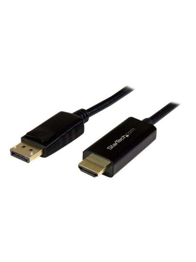 StarTech.com DisplayPort to HDMI Converter Cable - 4K - videokabel - DisplayPort / HDMI - 5 m