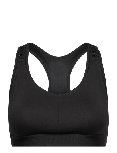 Stay In Place Nursing Sports Bra Black Stay In Place BLACK XS