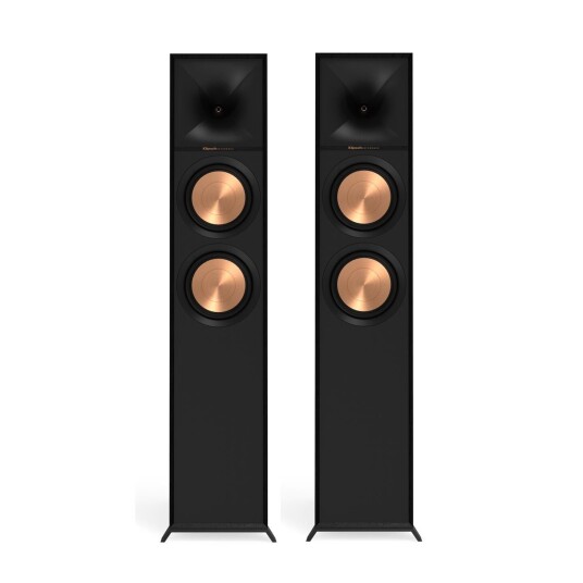 Klipsch R-605FA Reference, sort, pr par Atmos gulvhøyttaler,2 stk 6,5", Traxtrix