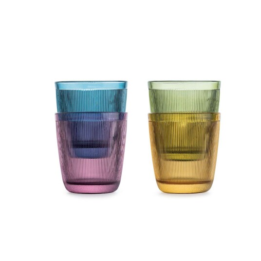 Hadeland Glassverk Siri - Glass 20cl 4pk Flerfarget - Hyttefeber.No ????