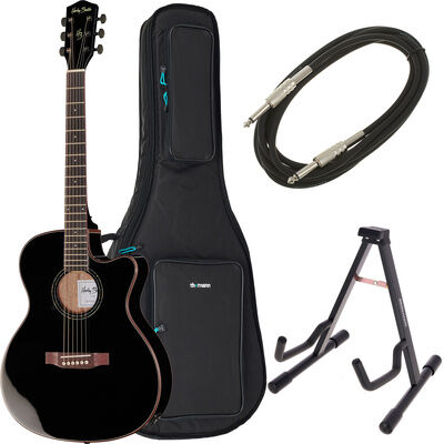 Harley Benton EAX-500TL Svart Bundle