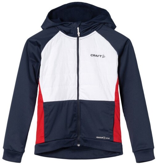 Craft Nor Adv Thermal Hood Xc Jacket Jr Blaze/Bright Red 146/152