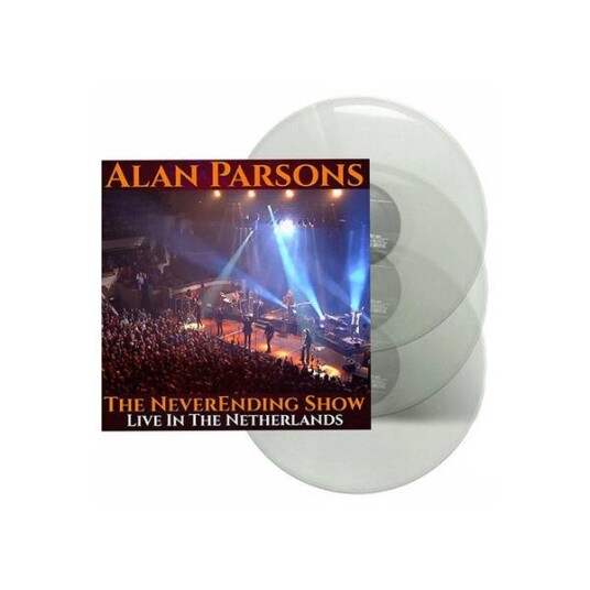 Alan Parsons The Neverending Show Live In The Netherlands Limited Clear Edition 3lp Vinyl