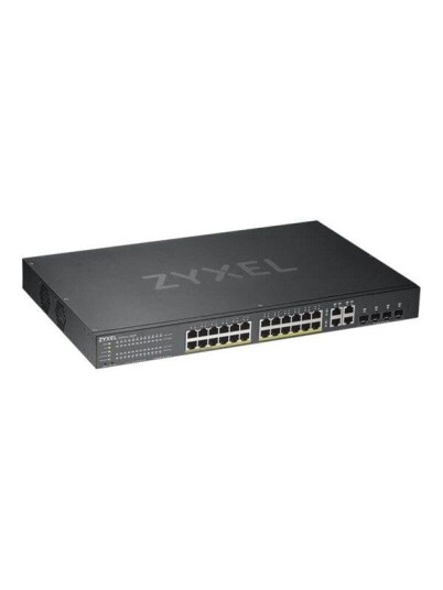 ZyXEL GS1920-24HPv2 24-port GbE Smart Managed PoE+ / 4 x combo Gigabit SFP+ (4718937601936)