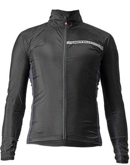 Castelli Squadra Stretch Jacket M Light Black/Dark Gray XL