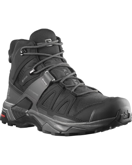 Salomon X Ultra 4 Mid Gtx M Black/Magnet/Pearl Blue (Storlek 8 UK)