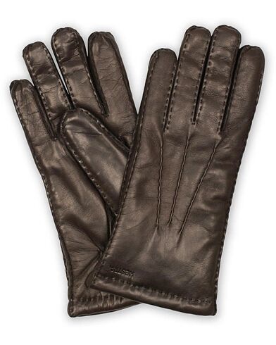 Hestra George Lambskin Hairsheep Glove Espresso