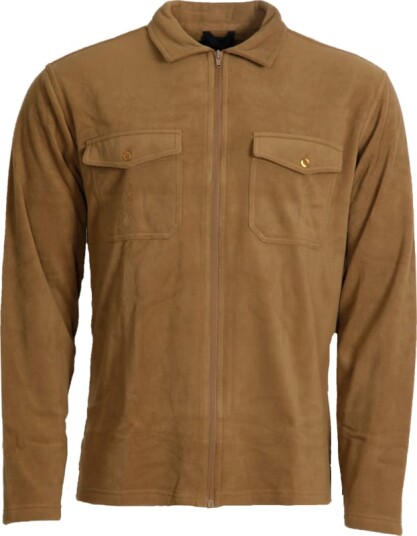 Dobsom Men's Pescara Fleece Shirt S , Brown