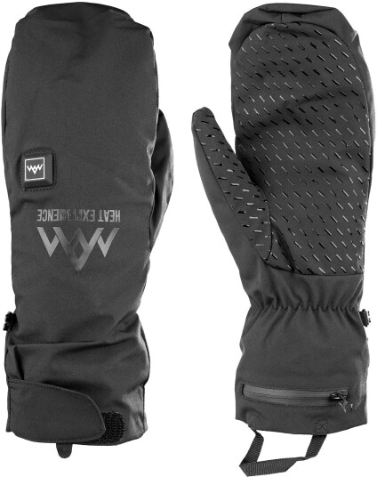 Heat Experience Heated Everyday Mittens Black L