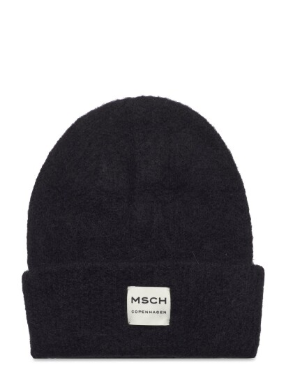 MOSS COPENHAGEN Mschhope Beanie Black MOSS COPENHAGEN BLACK ONE SIZE