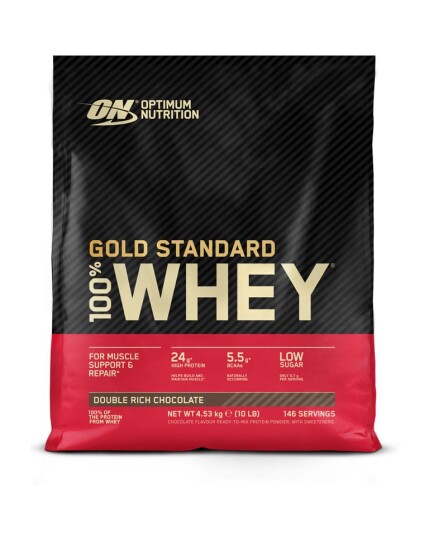 Optimum Nutrition 100% Whey Gold Standard 4545g - Double Rich Chocolate